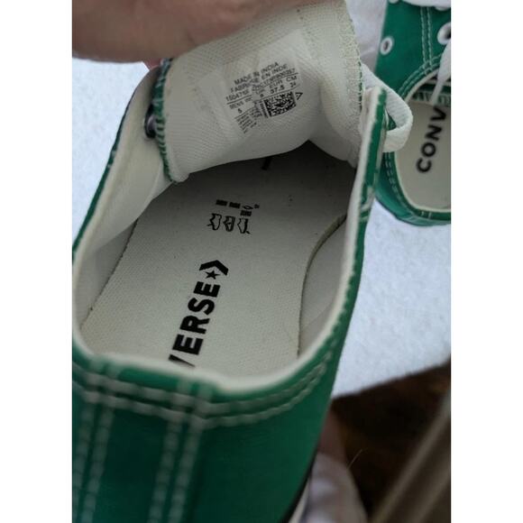 Converse Chuck Taylor All Star Low Top Sneaker Amazon Green Women’s 7/Men’s 5 - Picture 10 of 13